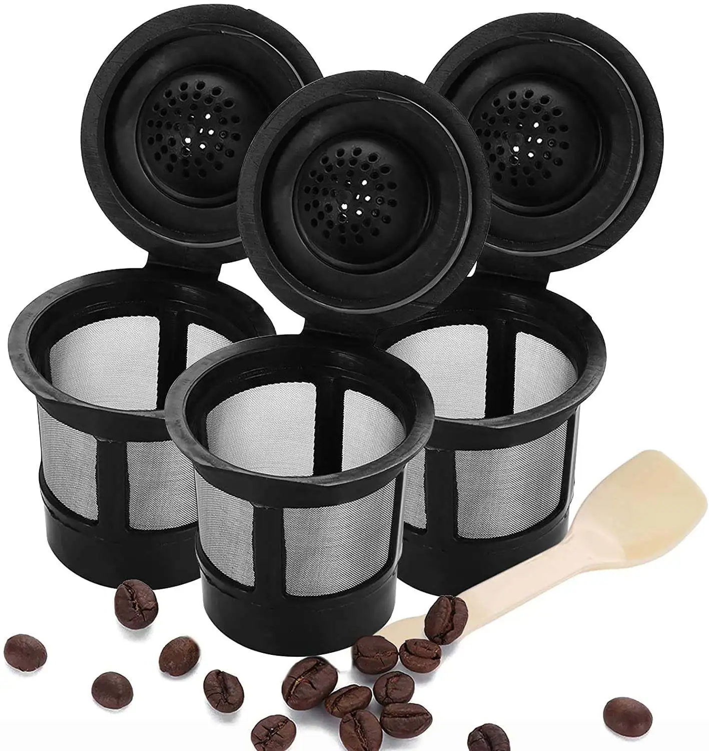 Coffee Tea Spoon - Dosettes de café réutilisables, tasse K