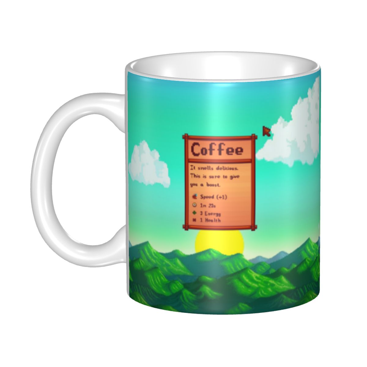 Valley Tea And Coffee - Tasse à café personnalisée Stardew Valley