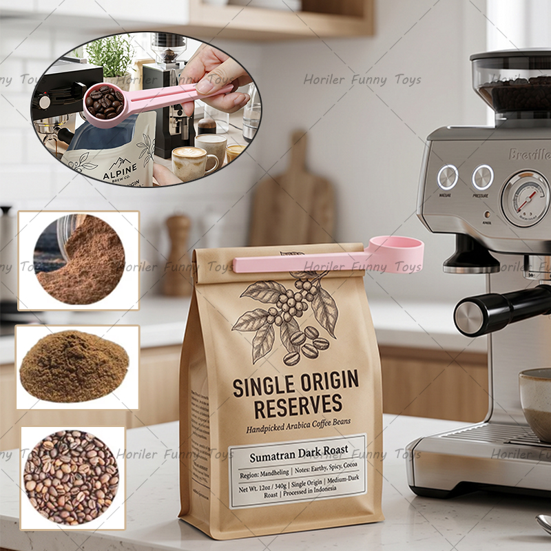 Coffee Tea Spoon - Cuillères à café avec pinces pour