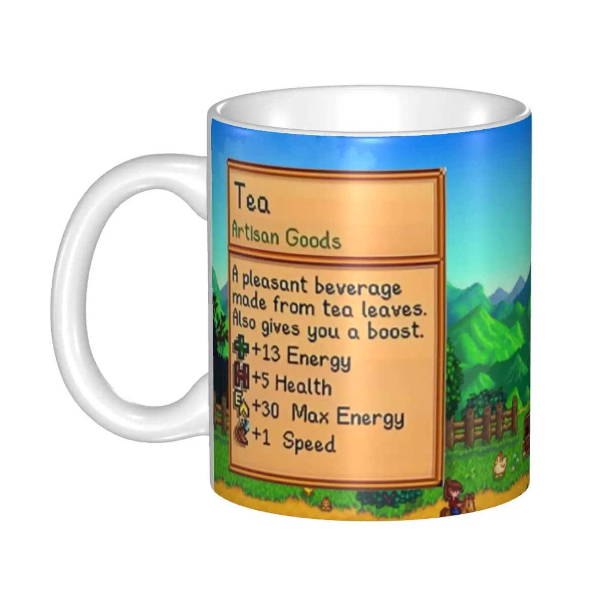 Valley Tea And Coffee - Tasse à café en céramique personnalisée