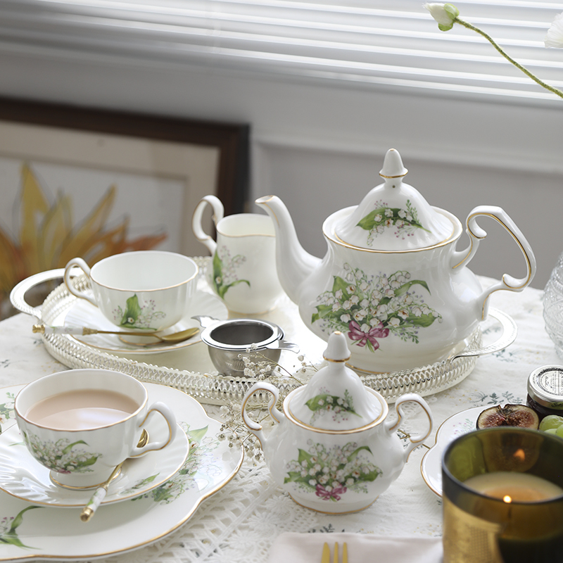 Valley Tea And Coffee - Ensemble de tasses à thé et