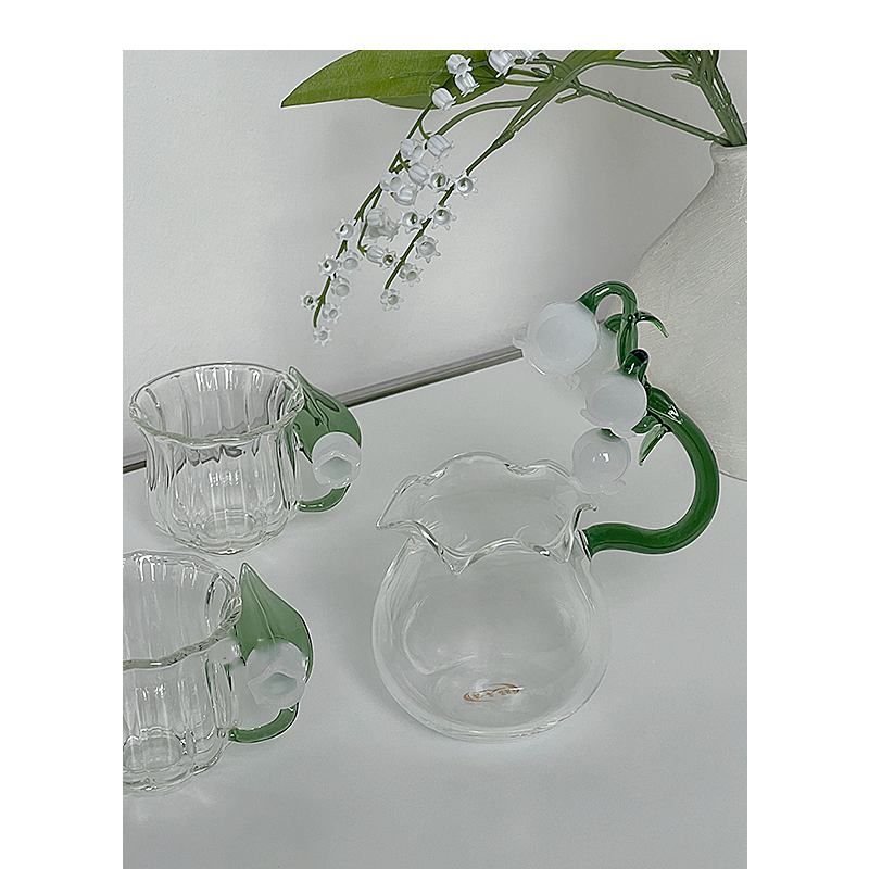 Tasse à thé en verre de muguet - Valley Tea And Coffee avis et prix