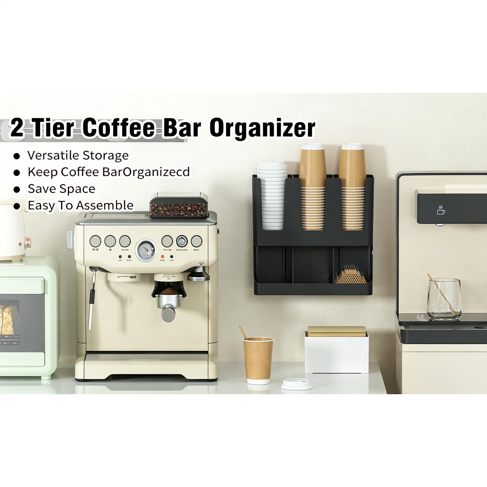 Support mural 6 compartiments  - Tea Coffee Set Up avis et prix