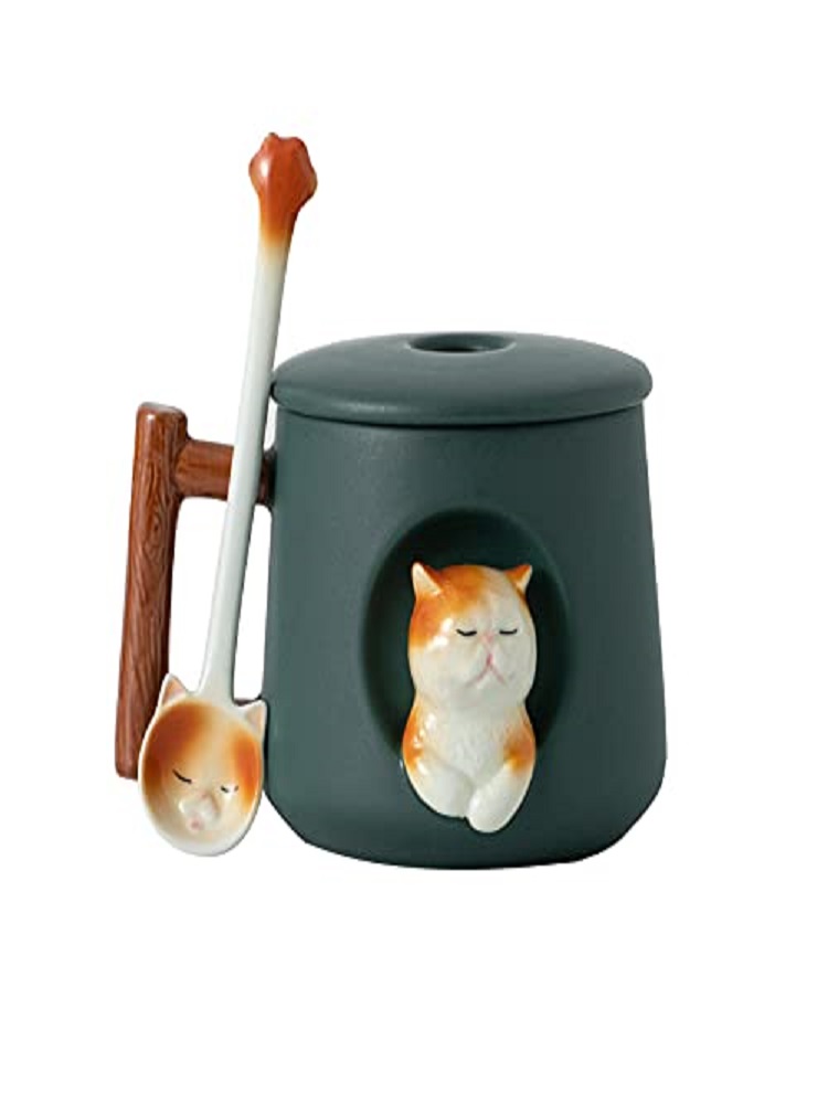 Adorable tasse à café en céram - Coffee Tea Spoon avis et prix