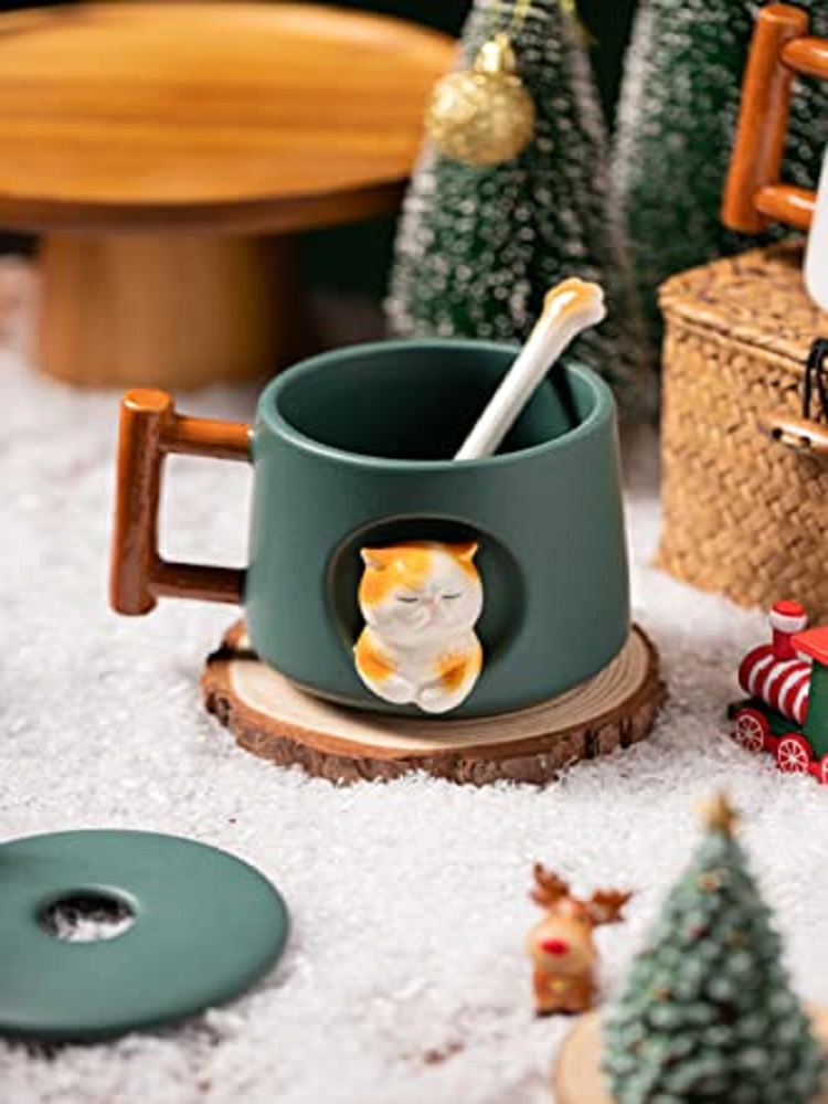 Adorable tasse à café en céram - Coffee Tea Spoon avis et prix