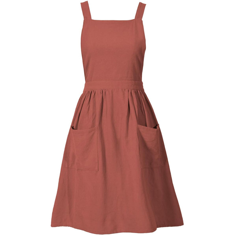 Tablier en toile de coton adap - Coffee Tea For Garden avis et prix