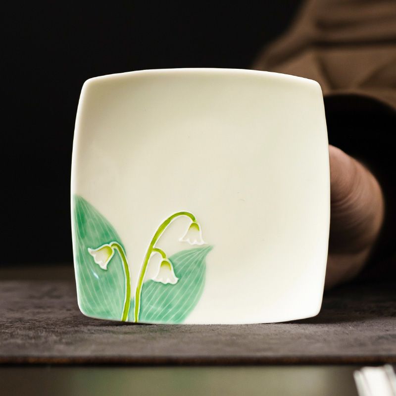 Sous-verre carré en céramique  - Valley Tea And Coffee avis et prix