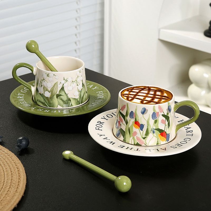 Ensemble tasse à café et souco - Valley Tea And Coffee avis et prix
