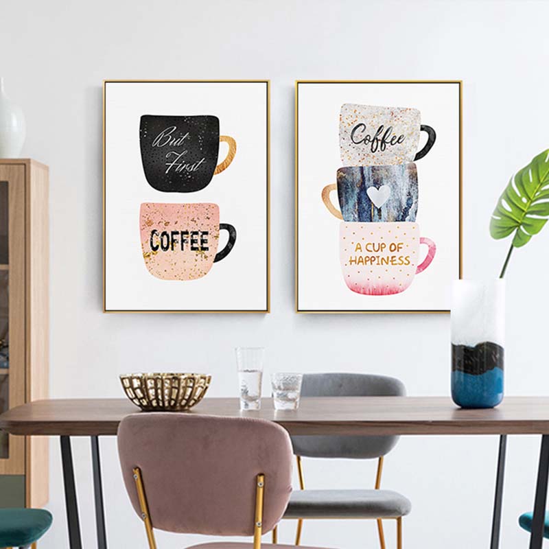 Peinture sur toile nordique ta - Coffee Tea Picture avis et prix