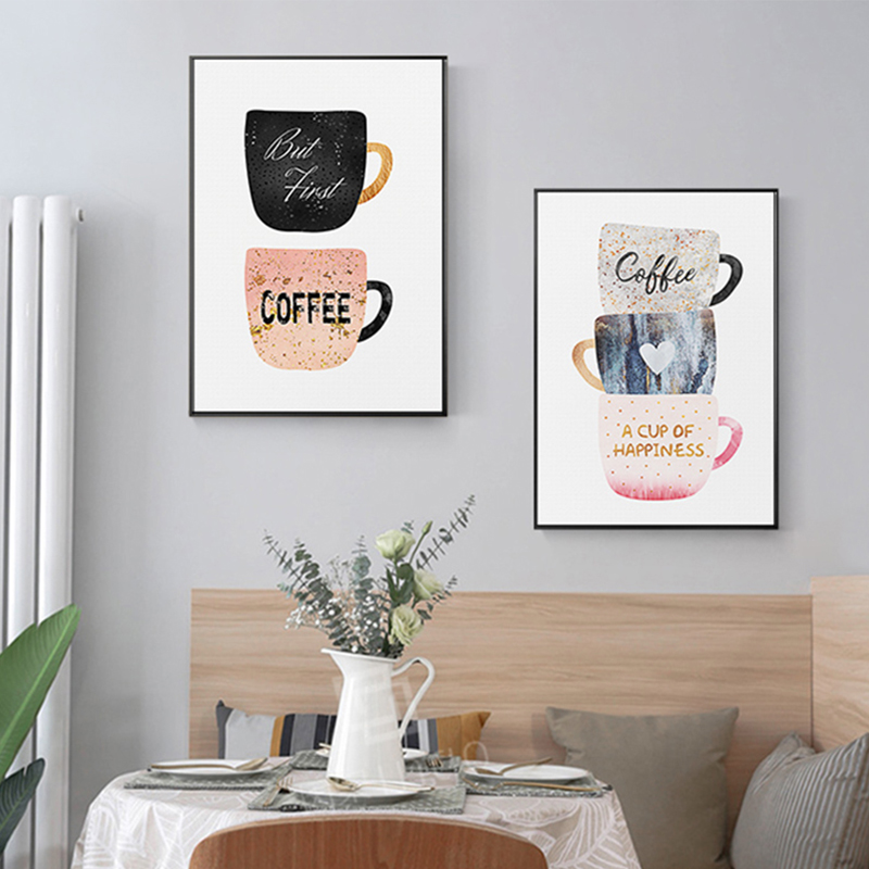 Peinture sur toile nordique ta - Coffee Tea Picture avis et prix