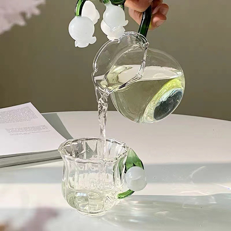 Verres en verre du muguet, ver - Valley Tea And Coffee avis et prix