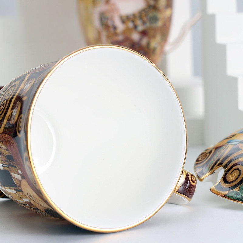 Mug en céramique européen avec - Coffee Tea Spoon avis et prix