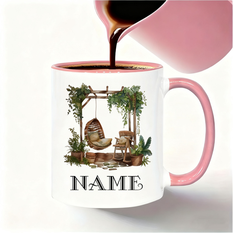 Tasse personnalisée en forme d - Coffee Tea For Garden avis et prix