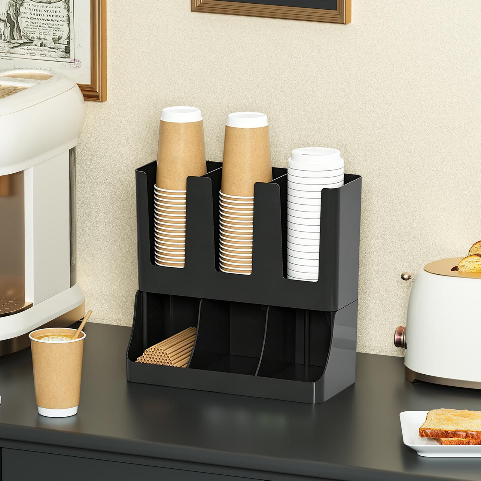 Organisateur de café à 6 compa - Tea Coffee Set Up avis et prix