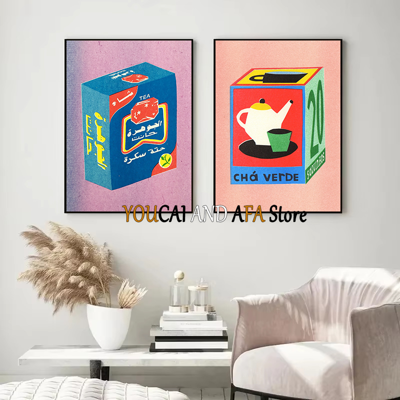 Affiches de boissons abstraite - Coffee Tea Picture avis et prix